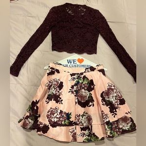 City Studio Juniors 2 piece Dress